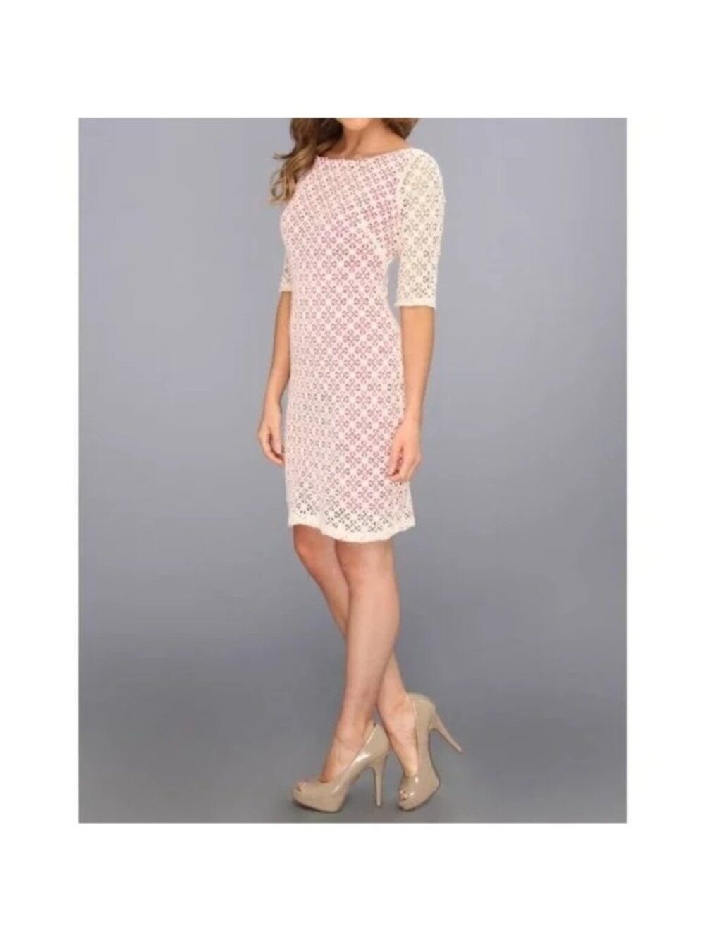 🆕IVY & BLU for Maggy Boutique Crochet Lace Dress 6 - Picture 5 of 13